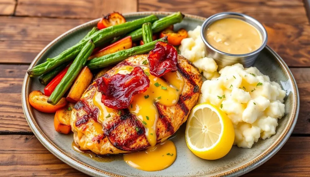 Serving Suggestions for Alice Springs Chicken Serving Suggestions for Alice Springs Chicken